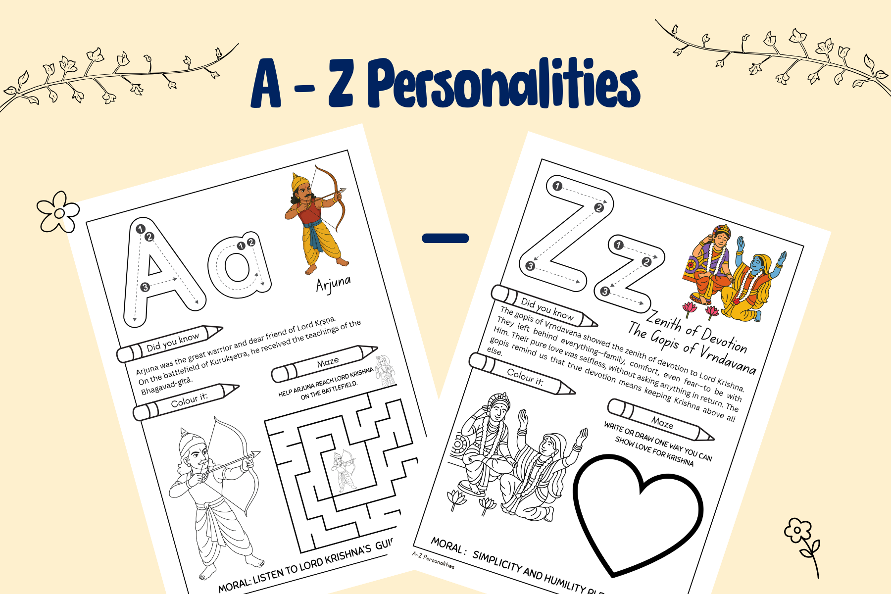 A–Z Sanātana Vaishnava Personalities