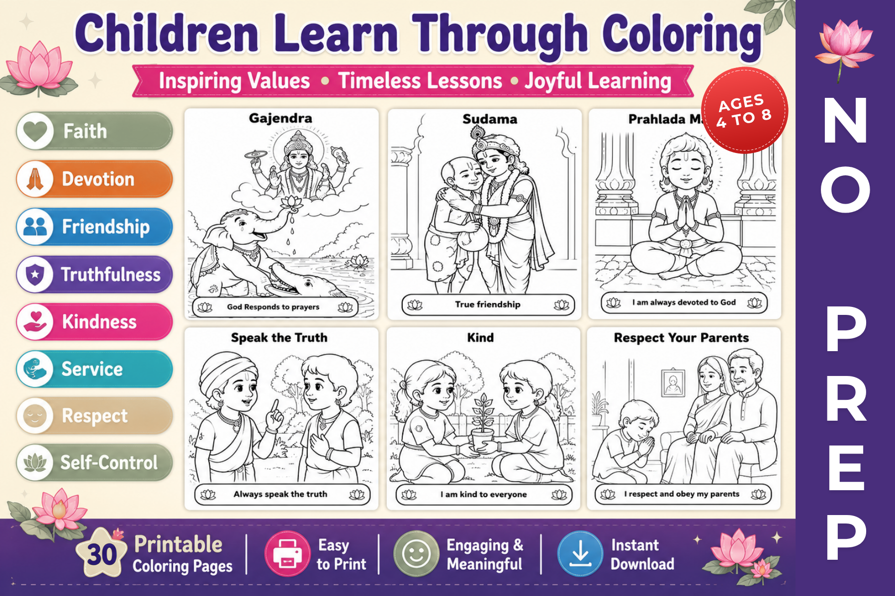 Little Devotees Coloring Book